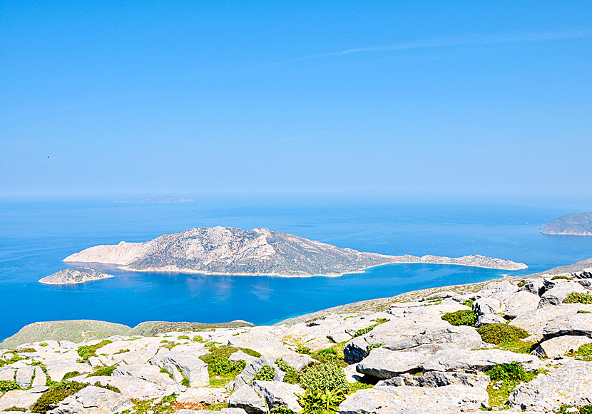 Nikouria island near Agios Pavlos on Amorgos.
