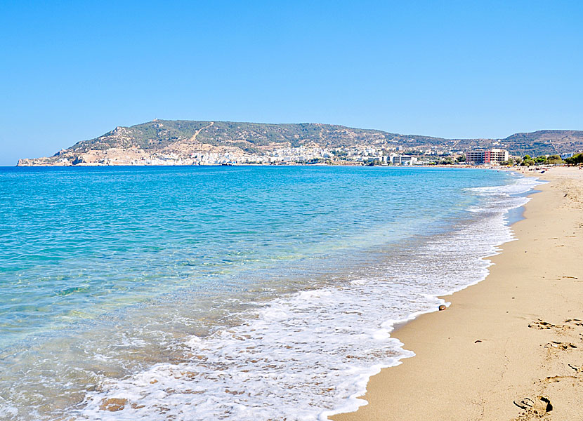 Pigadia beach on Karpathos in Greece.