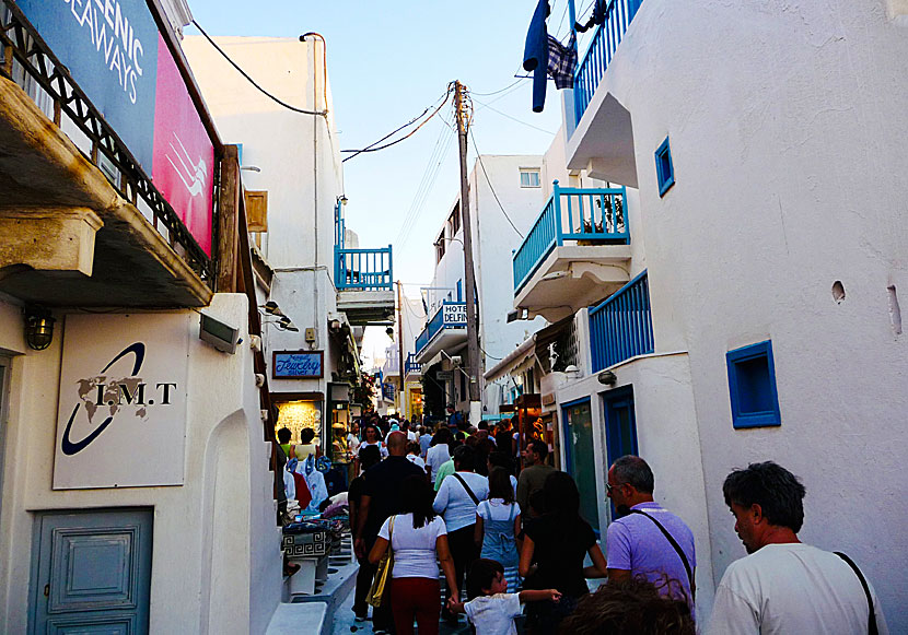Has Mykonos become far too popular, commercial and stuck in the clutches of mass tourism?