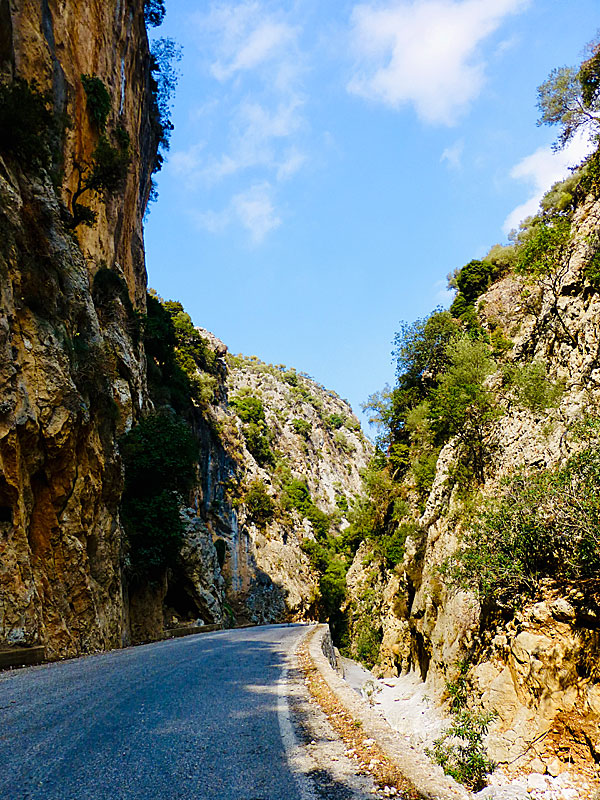 Theriso gorge south of Chania in Crete.