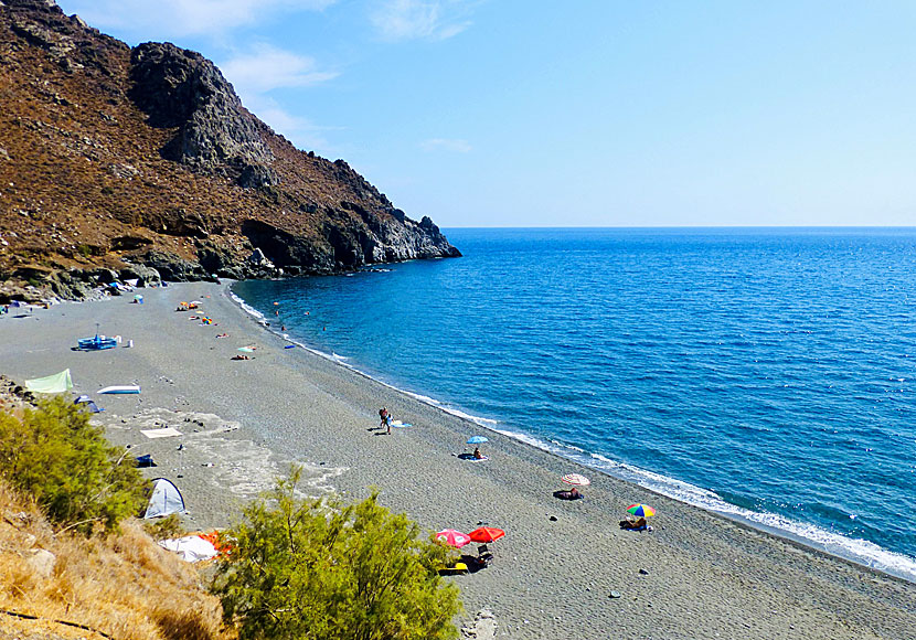 Don't miss Dytikos beach when you travel to Lendas in southern Crete.