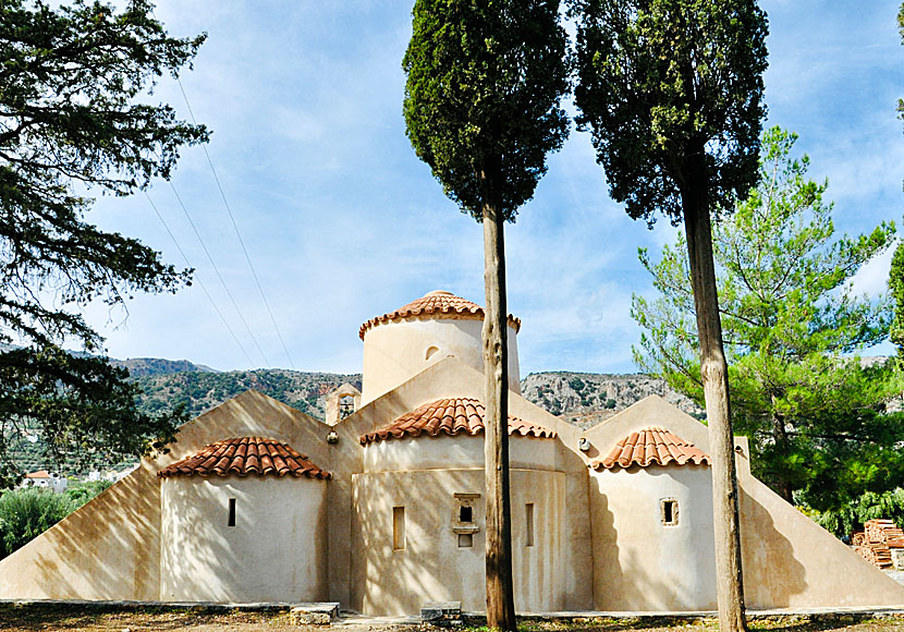 Church of Panagia Kera in Kritsa in eastern Crete.