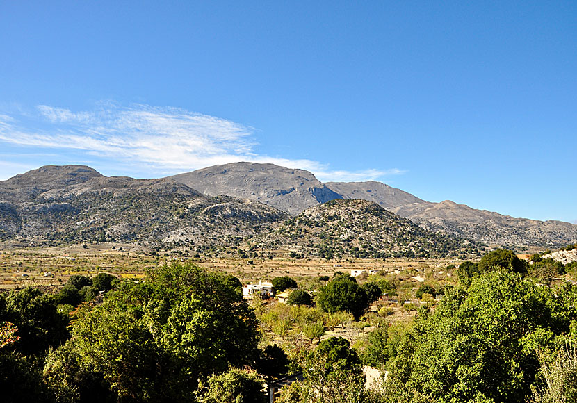 The Katharo Plateau above Kritsa in eastern Crete.