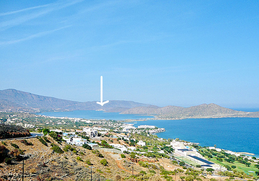 Spinalonga and Elounda in eastern Crete.