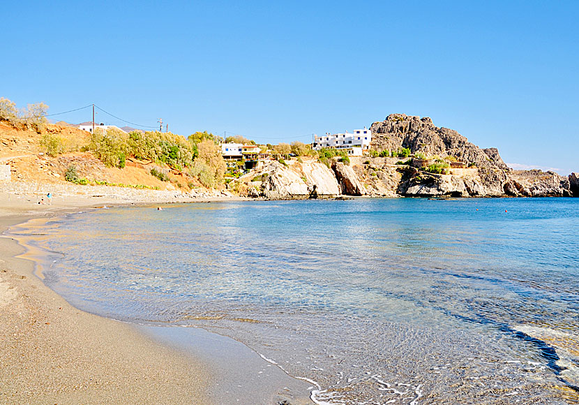 Agios Pavlos beach and village in southern Crete.