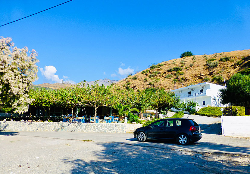 Taverna at Koraka beach. Crete.