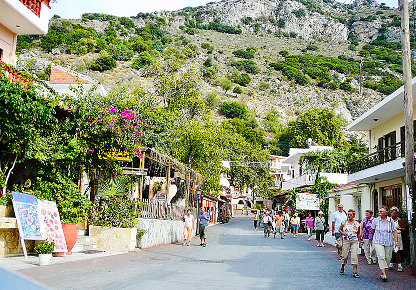 The village of Spili in Crete is named after a cave. Spili means cave in Greek.