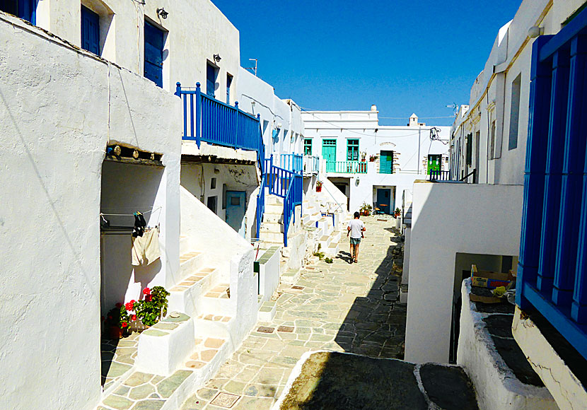 Kastro on Folegandros in the Cyclades.