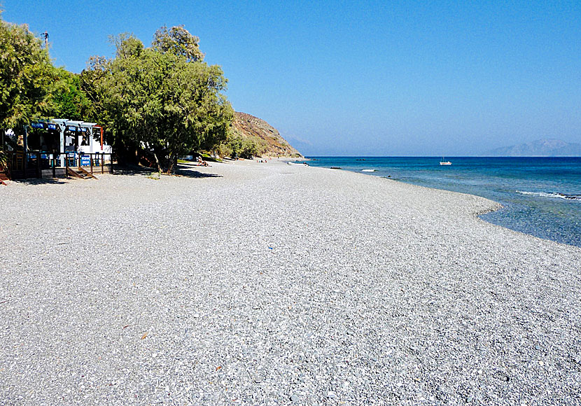 Don't miss Faros beach near the airport when you travel to Agios Kirikos on Ikaria.