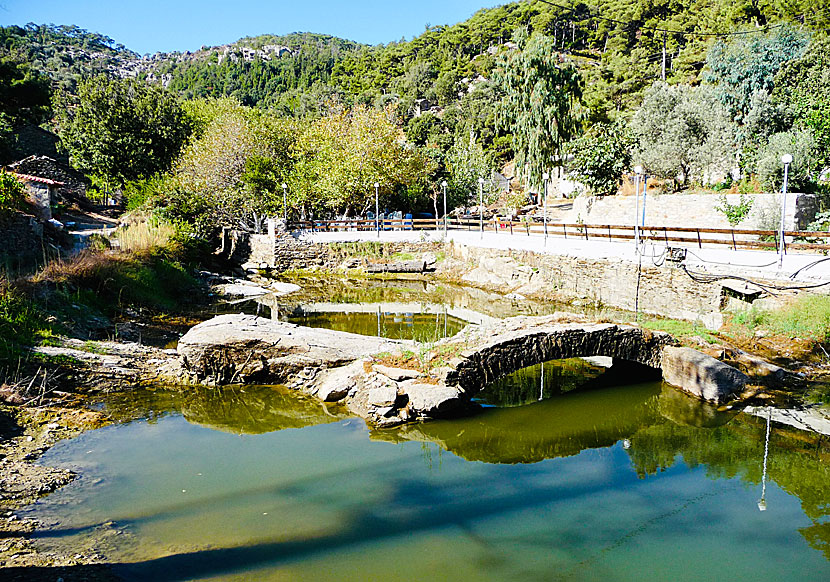 Old stone bridges on Ikaria.