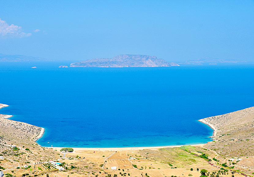 Agia Theodoti beach near Manganari on the island of Ios in Greece.