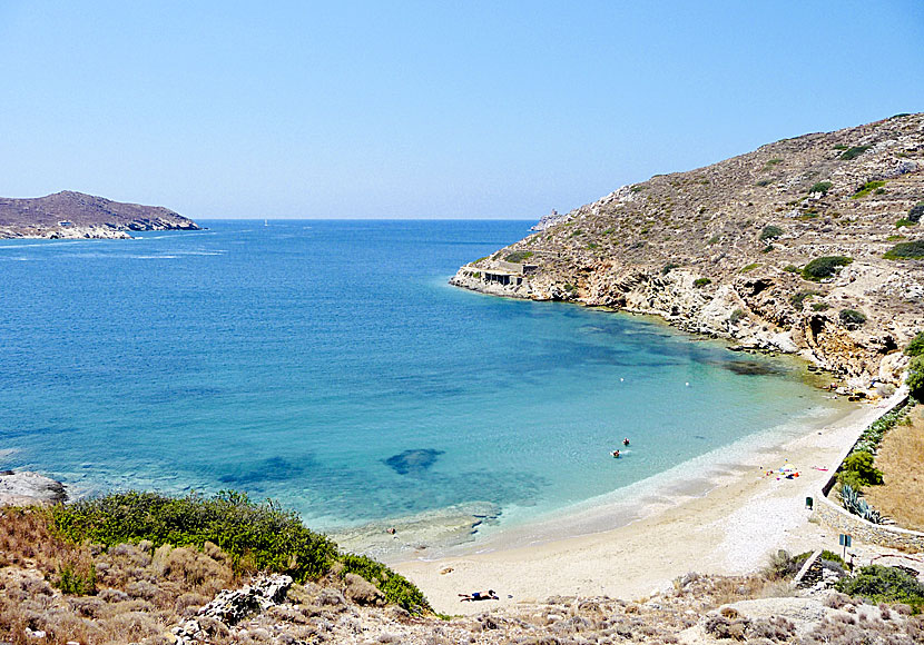 Tzamaria beach on Ios in the Cyclades.