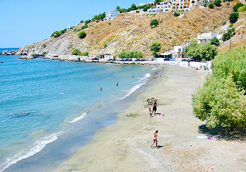 Linaria beach on Kalymnos in Greece.