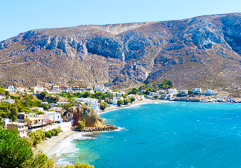 Don't miss Linaria and Kantouni beaches when you travel to Platys Gialos on Kalymnos.