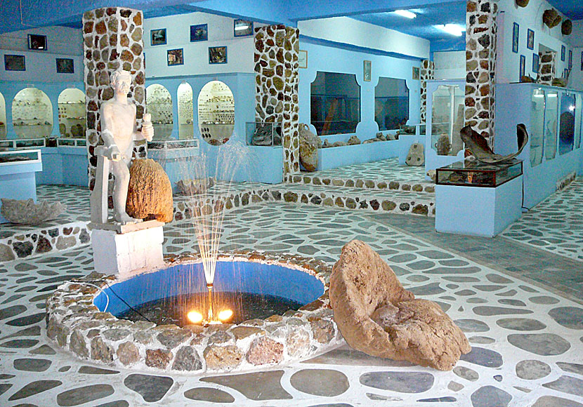 Sea World Museum of Valsamidis in Vlychadia on Kalymnos in the Dodecanese.