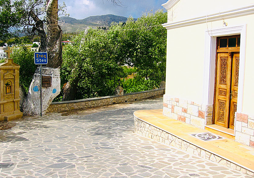 Do not miss the village of Stes when traveling to Karpathos.