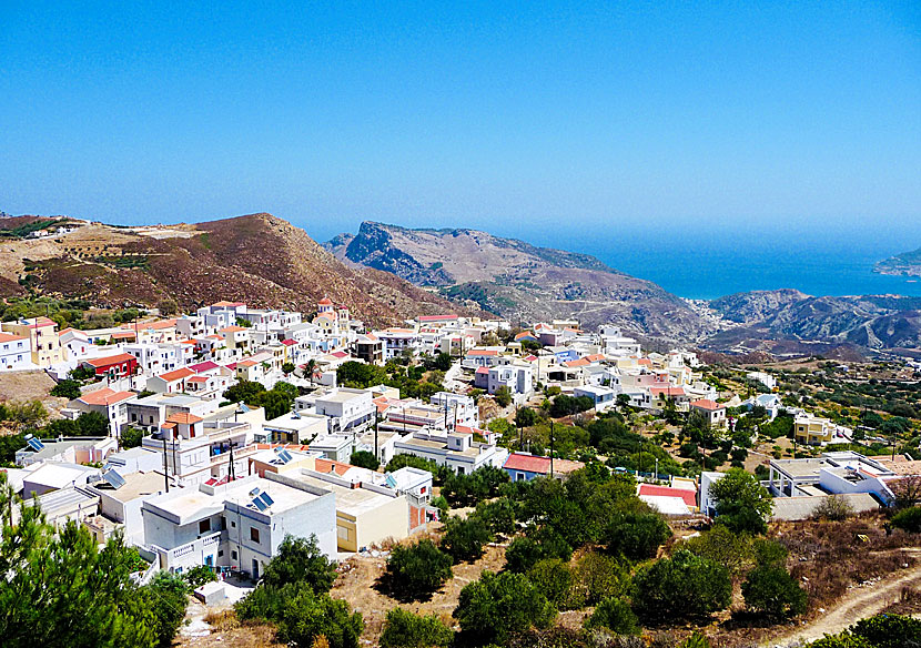 If you are driving on Karpathos, the village of Volada is a perfect stop for lunch at one of the tavernas.