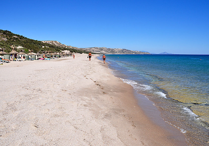 Kos. Polemi, or Exotic, beach is popular with nudists.