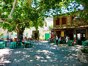 The village Antissa on Lesvos.