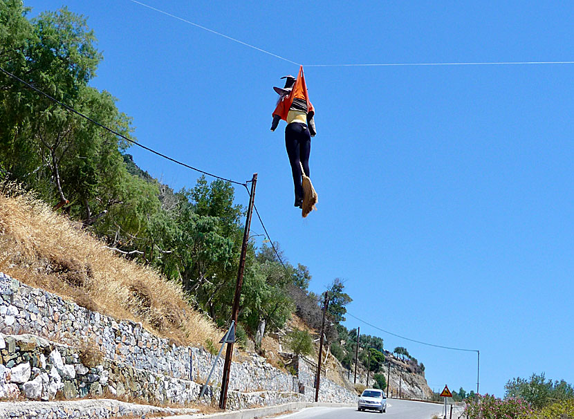 Celebrate Easter on Lesvos with a Swedish Easter witch who is on her way to Blåkulla from Melinda.