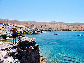 The village Sigri on Lesvos.