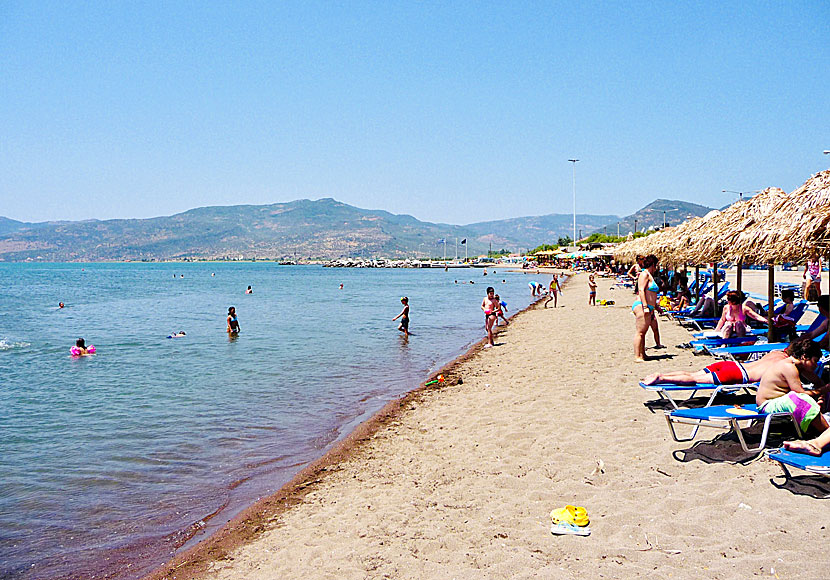 Skala Kalloni in Lesvos.