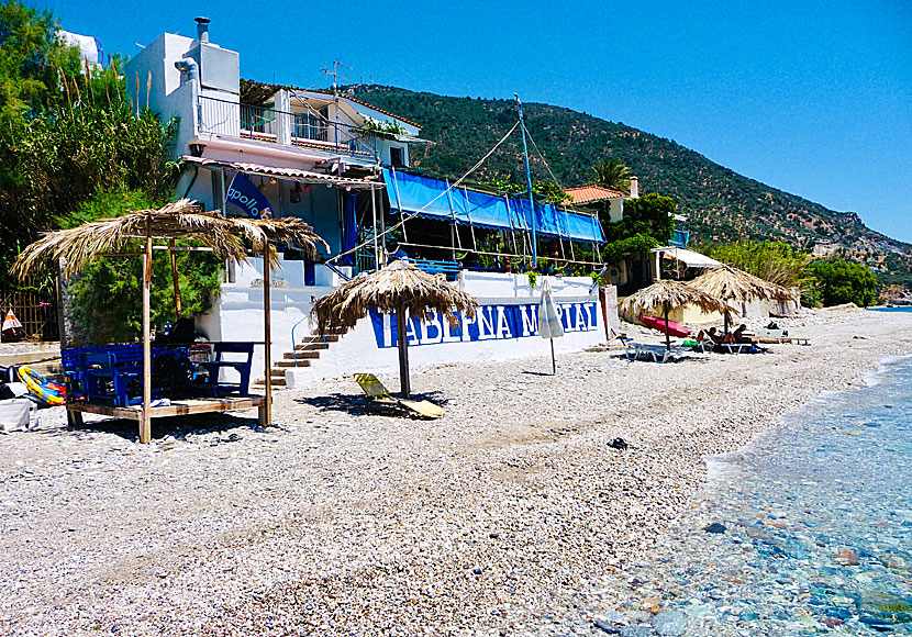 Taverna Maria in Melinda on Lesvos.