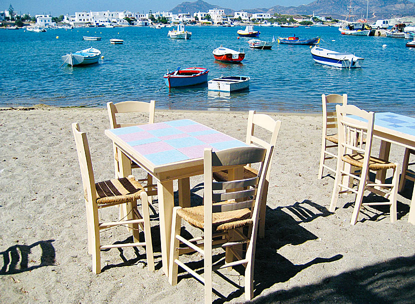 Pollonia is the most child-friendly village on Milos.