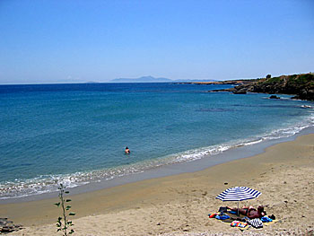 Moutsouna beach on Naxos.
