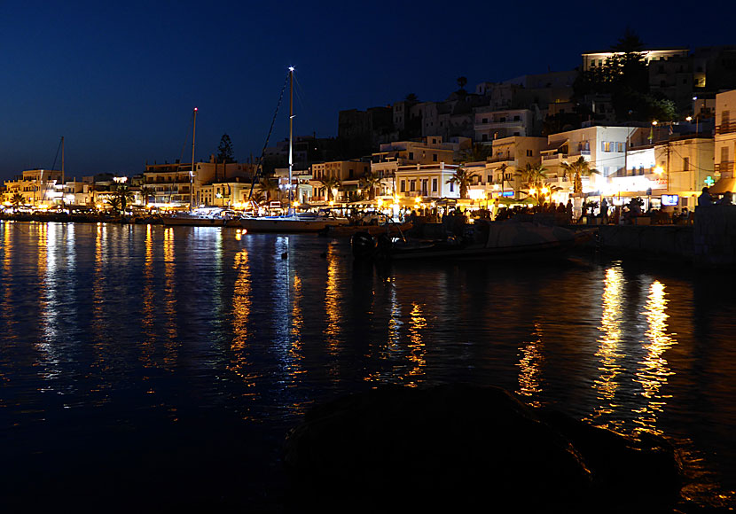 Don't miss Naxos town Chora when you travel to Agios Georgios beach.