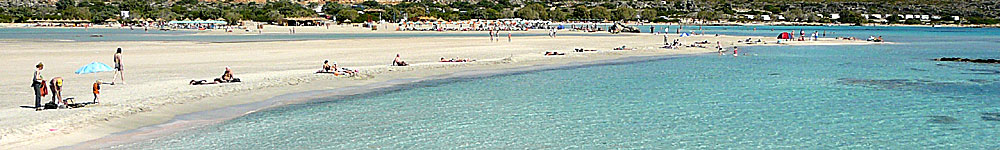 Elafonissi in Crete.