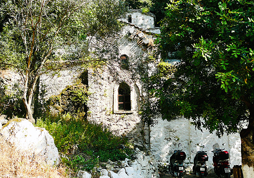 The Church of Metamorphosis in Potami in northern Samos is said to be over 1000 years old.