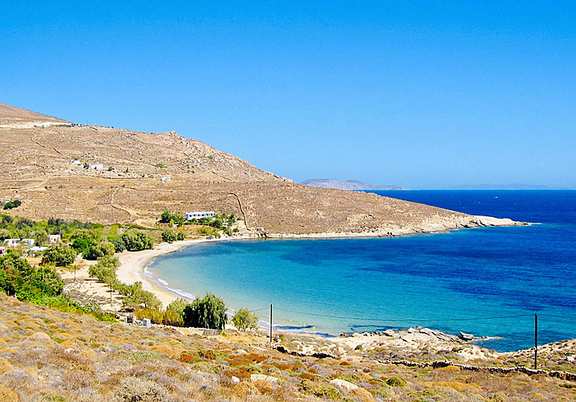 The best beaches on Serifos. Agios Ioannis beach.