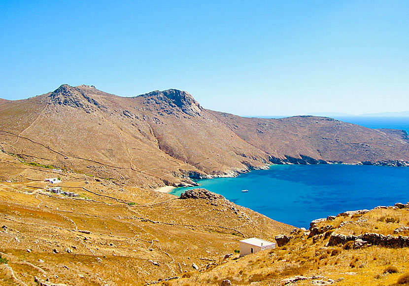 Serifos is a barren island and offers beautiful views.