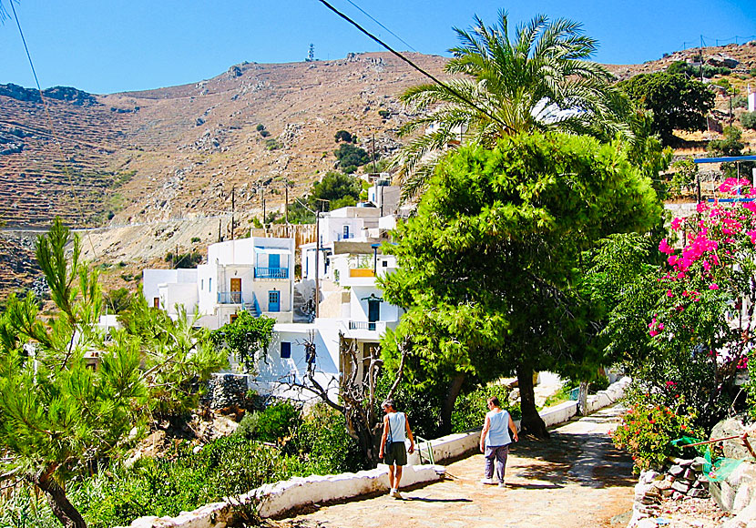 Don't miss the genuine village of Kentarchos when you travel to Serifos.