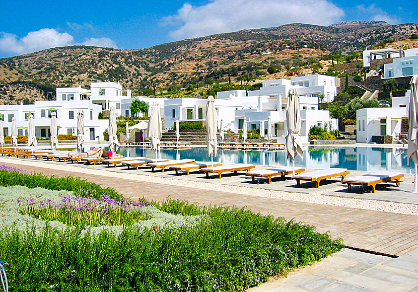 The luxury hotel Elies Resort in Vathy on Sifnos in the Cyclades.
