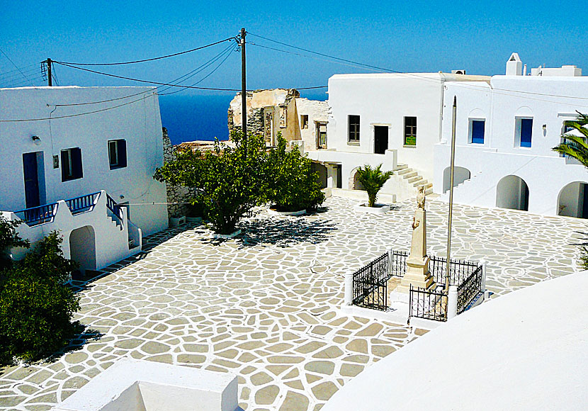 Kastro (Chora) on Sikinos in the Cyclades.