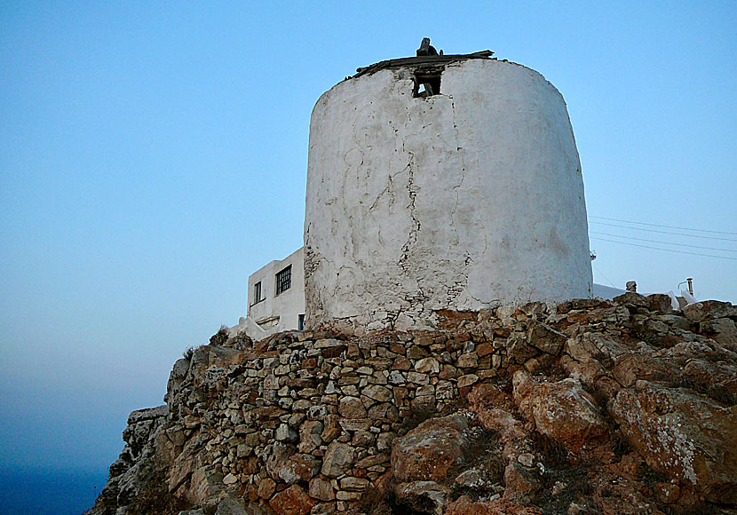 One of the windmills above Kastro.