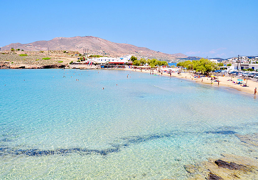 Agathopes beach on Syros in the Cyclades.