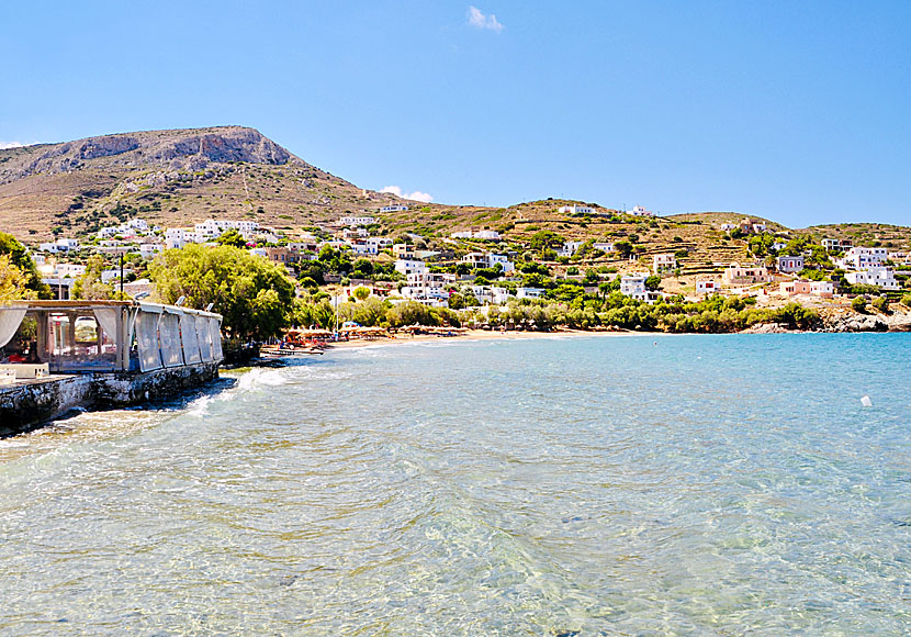 Kini beach on Syros in the Cyclades.