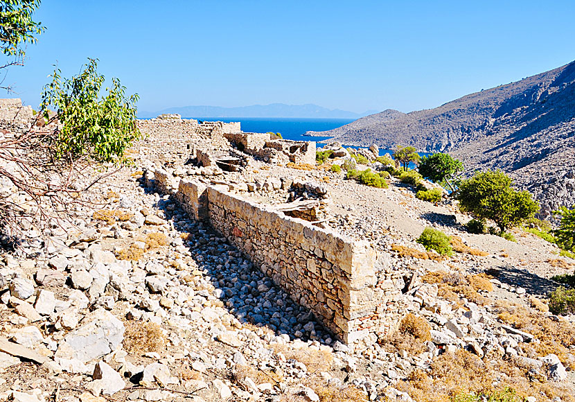About 300 people lived in Gera on Tilos during the 1950s.