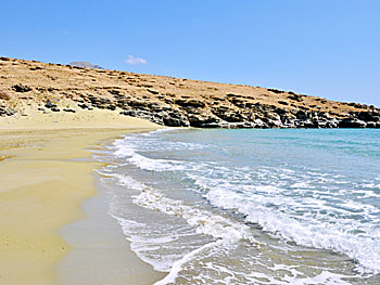 Pachia Amos beach on Tinos.