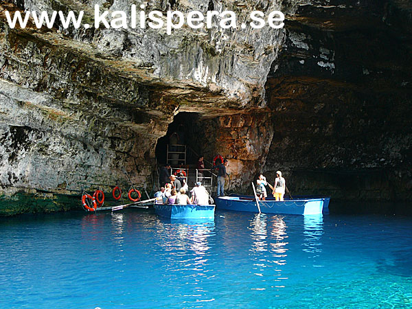 Melissani lake, Kefalonia.