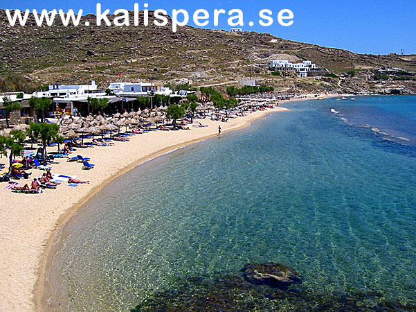 Paradise beach, Mykonos.