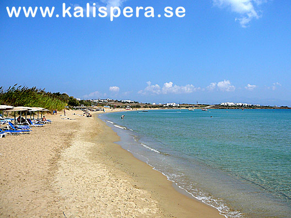 Golden beach, Paros.