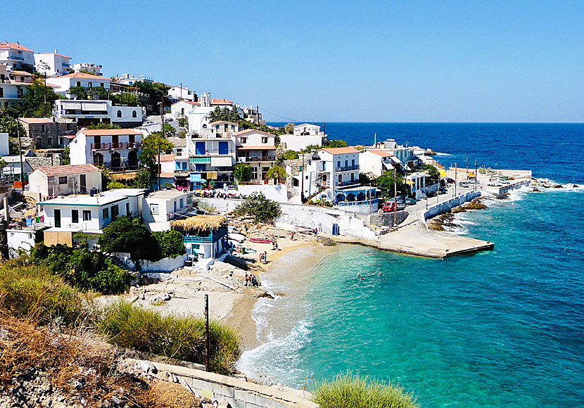 The most popular tourist resort on Ikaria is Armenistis and it is the best village to stay in.