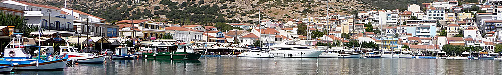 Samos. Pythagorion. Kokkari. Greece.