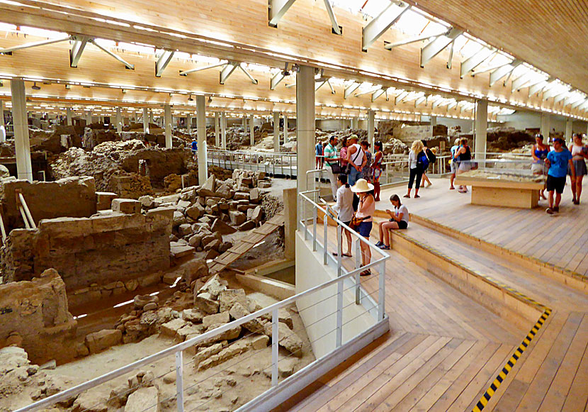 The excavations at Akrotiri are not to be missed if you want to learn more about Santorini's history.