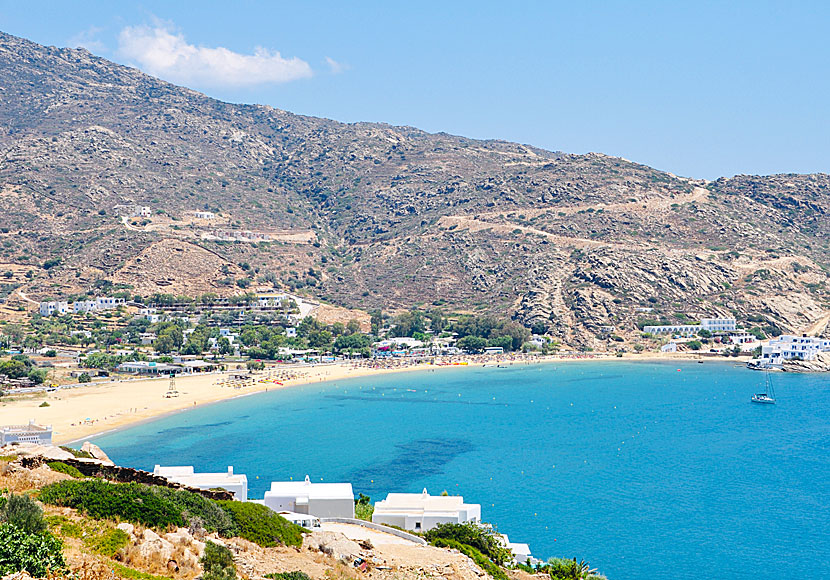 Mylopotas beach on Ios is one of the Greek archipelago's finest and most mythical beaches.