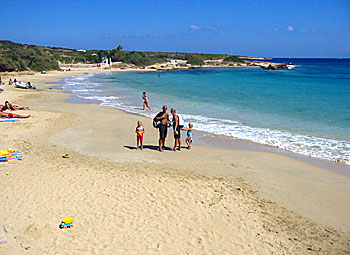 Finikas beach. 